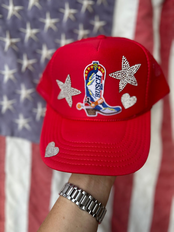 Double T Co. “Busch Beer Boot” hat