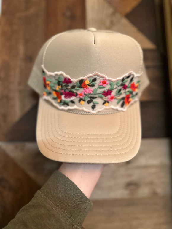 Double T Co. “Floral Dreams” hat