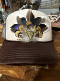 PRE-ORDER Double T Co. “Feathered Bull” hat